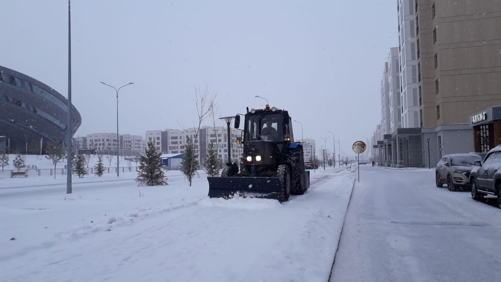 Елордада қар тазалауға 1431 жол жұмысшысы шықты
