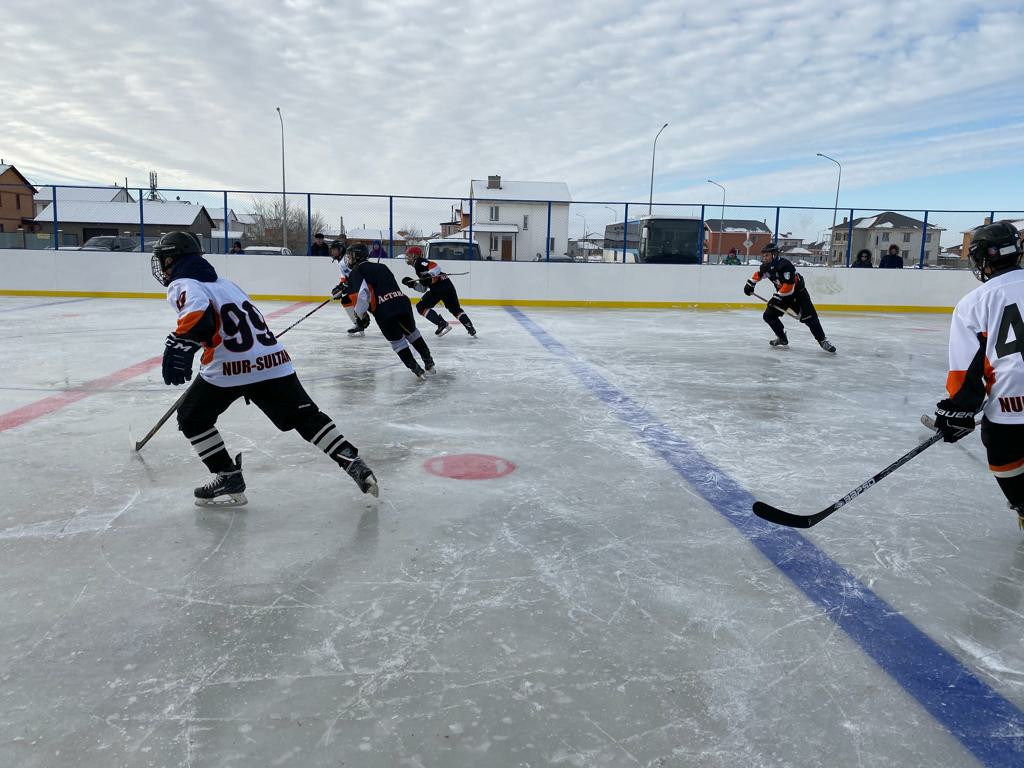 Үркер елді мекенінде мұз айдыны ашылды