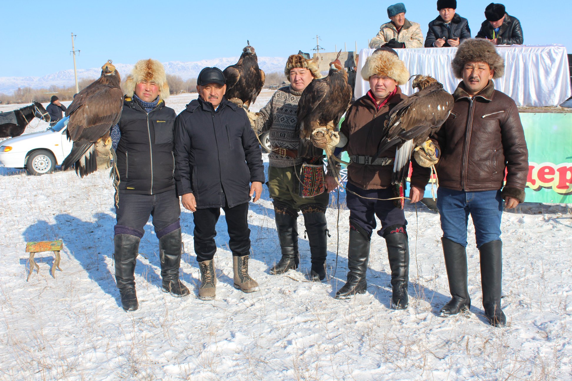 Көктеректегі бүркітшілер бәсекесі