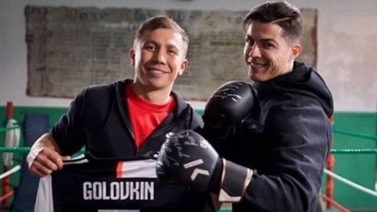 Головкин мен Роналду кездесті