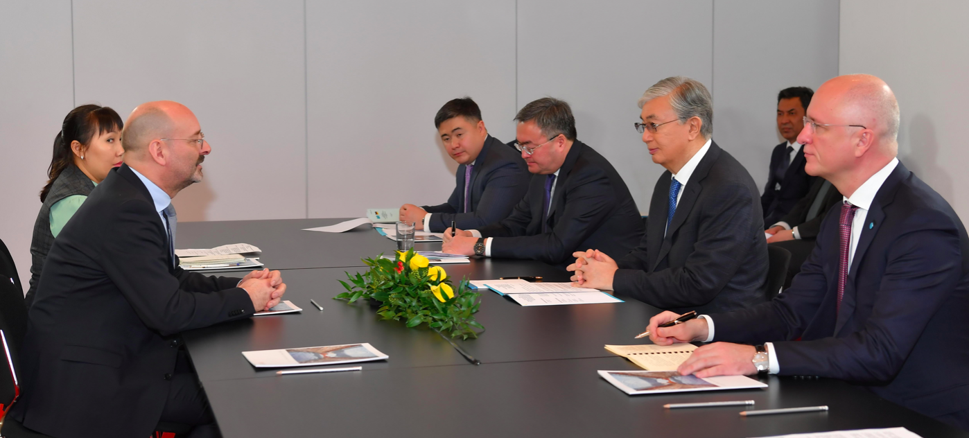 Қ.Тоқаев Фраунхофер институтының бөлім директорымен кездесті