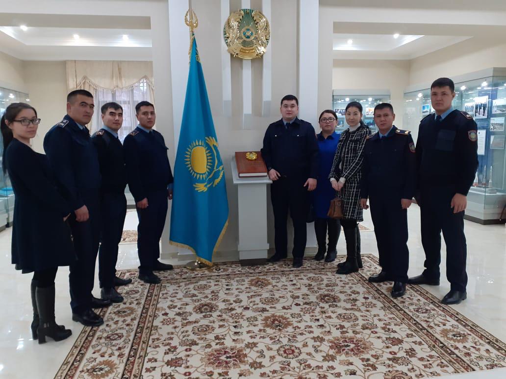 ҚАЖ қызметкерлері тарихи мұражайға барды