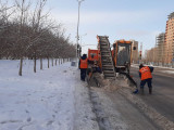 Елорда көшелерінен 17 030 текше метр қар шығарылды