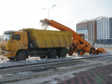 Елорда көшелерінен 15 мың текше метрге жуық қар шығарылды