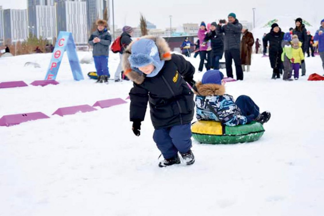 Нұр-Сұлтанда қар күні атап өтіледі