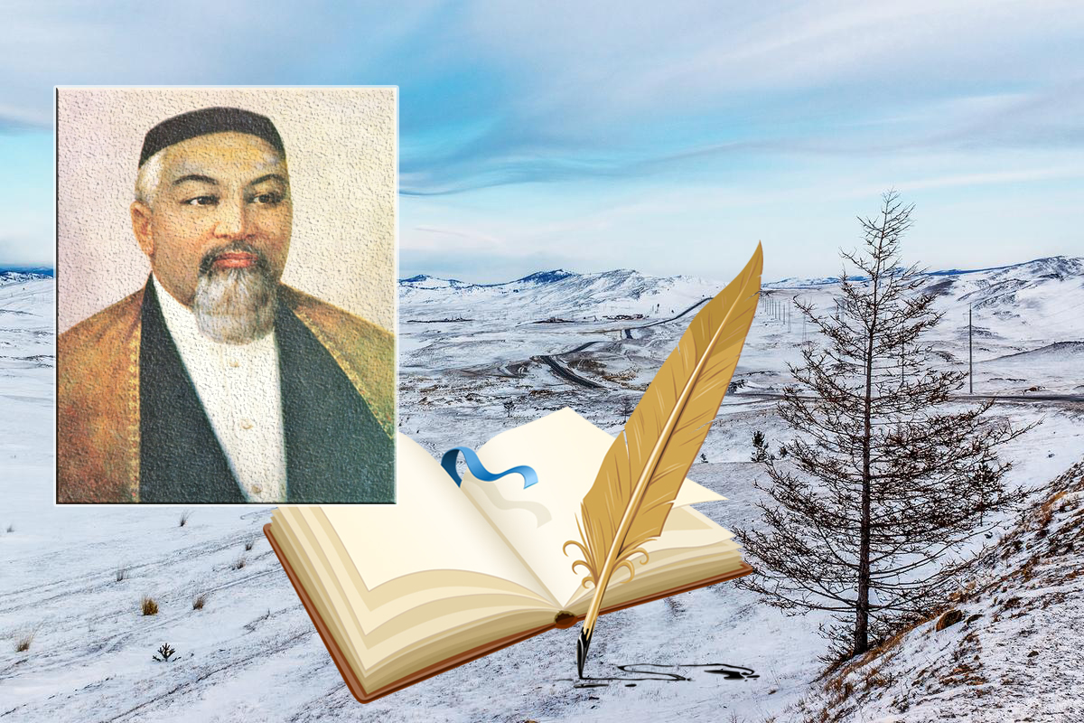 Сен қасымда. Кунанбаев. Абай Кунанбаев медресе. Казахский писатель Абай Кунанбаев.