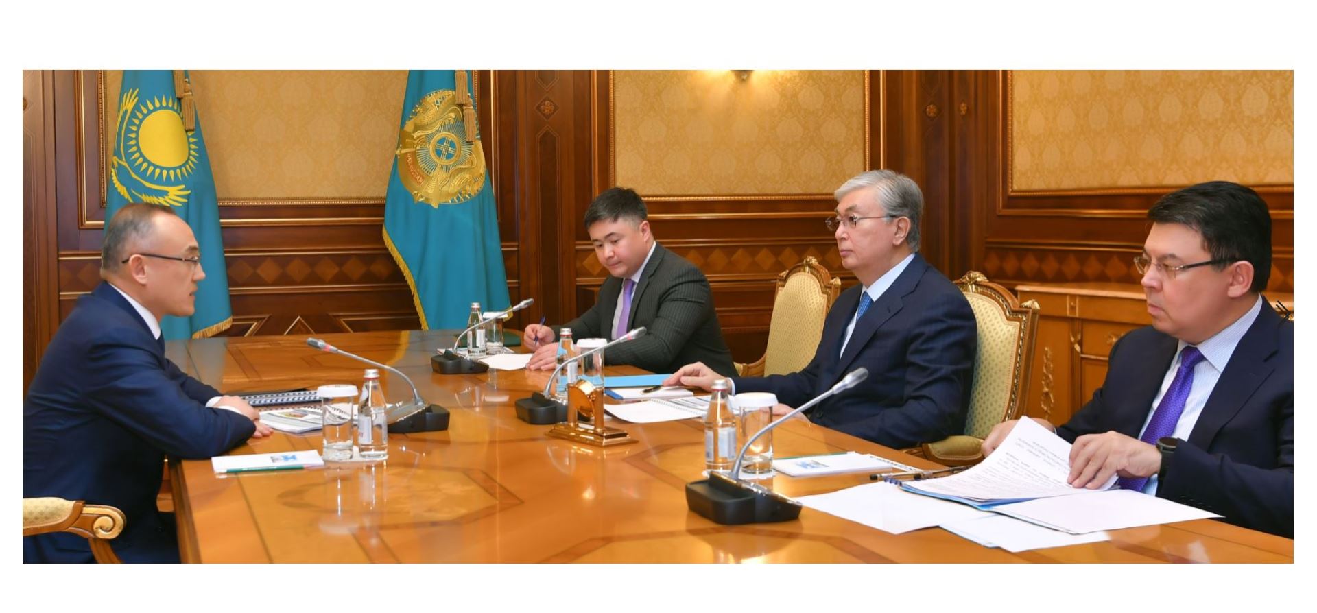 «Қазатомөнеркәсіп» басшысын қабылдады