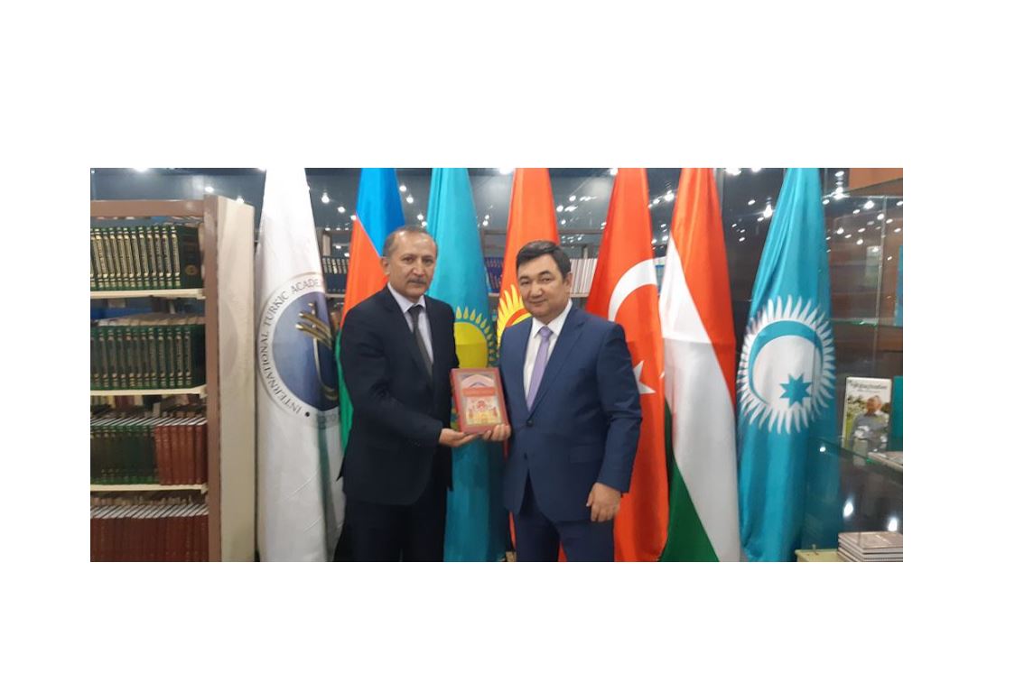 Түркі Академиясының президенті Өзбекстан елшісі Саидикрам Ниязходжаевпен кездесті
