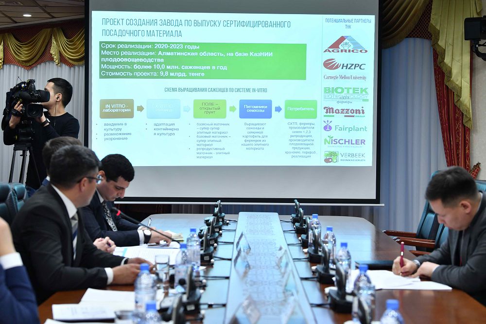 Сенаторлар жеміс-көкөніс шаруашылығына инвестиция тарту мәселесін көтерді