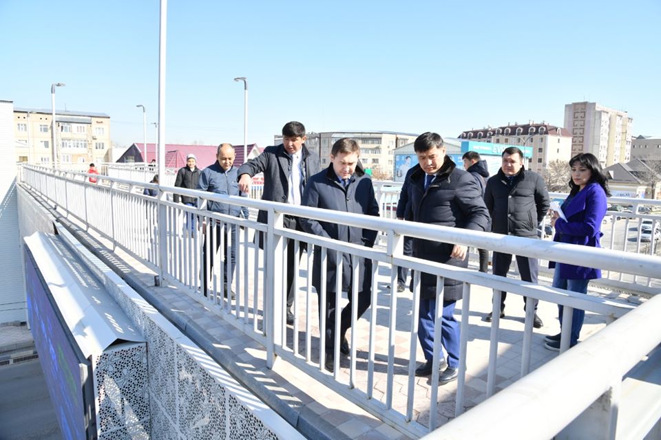 Шымкентте салынып жатқан нысандардың сапасы қатаң бақылауда