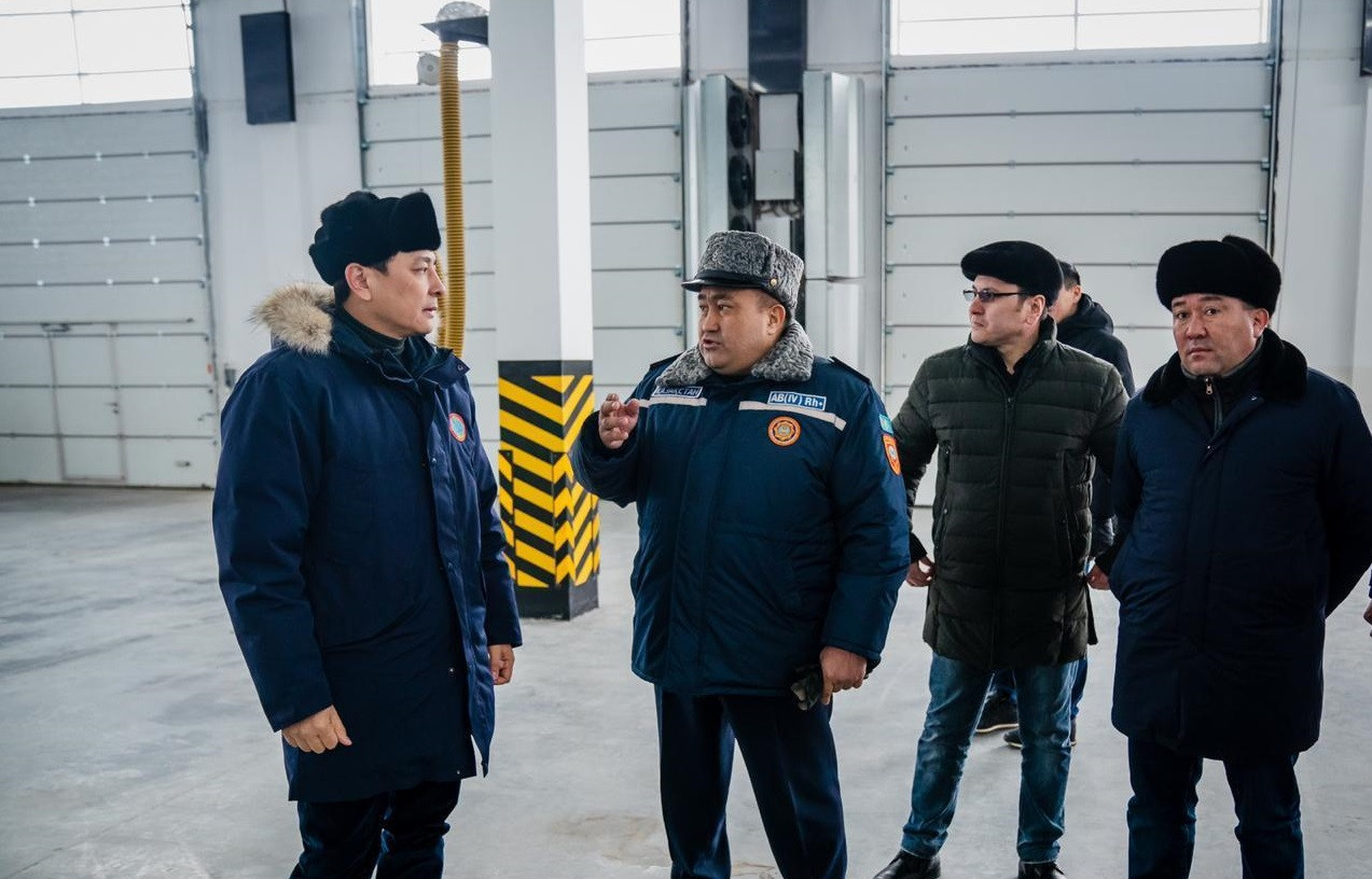 «Байқоңыр» ауданында өрт сөндіру депосы ашылады