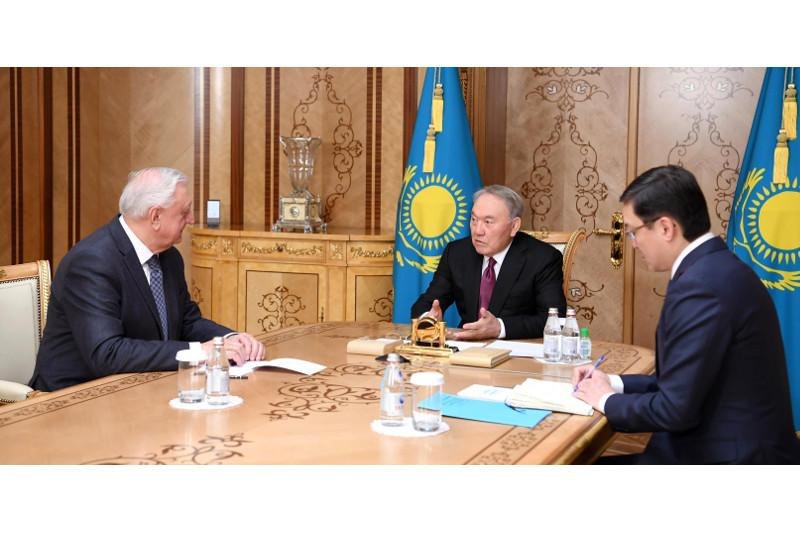 Елбасы Михаил Мясниковичті қабылдады