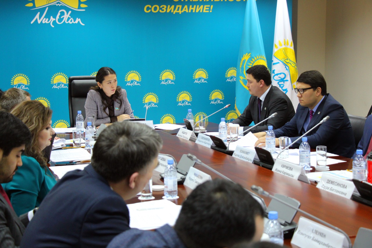 Жастарды қолдау бағыты бойынша комиссия отырысы өтті