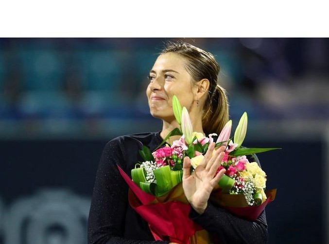 Теннис: Мария Шарапова үлкен спортпен қош айтысты