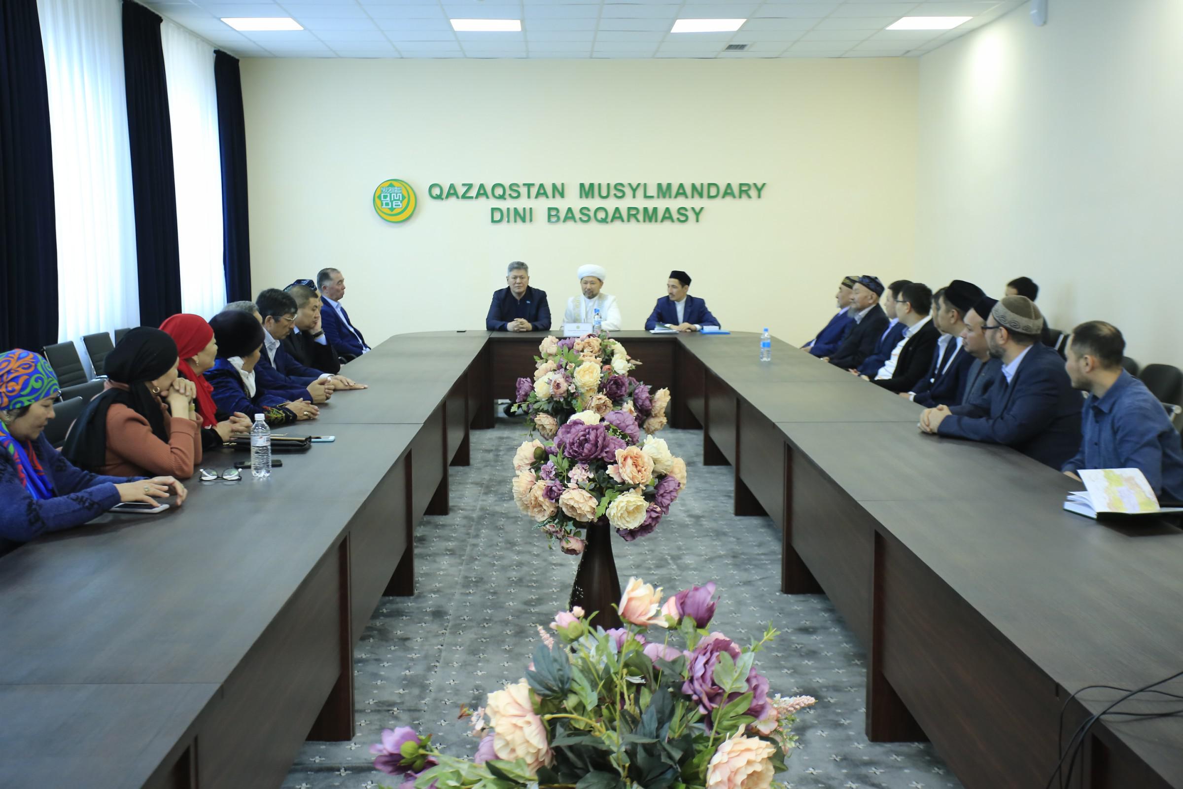 Аягөздік делегация діни басқарма төрағасымен кездесті