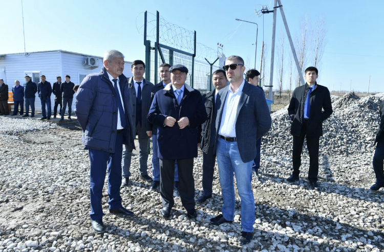 Түркістан: Жетісай ауданында күн электр стансасы іске қосылды