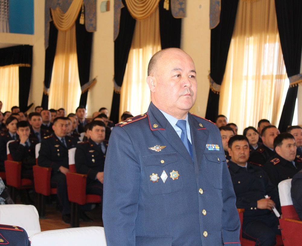 Қызылорда:  Қалалық полиция басқармасының басшысы тағайындалды