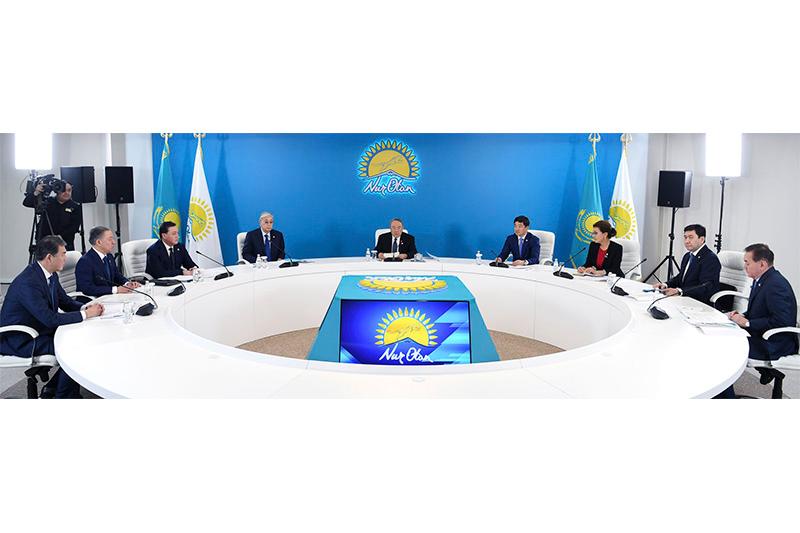 Елбасының төрағалығымен Nur Otan партиясы Саяси кеңесі Бюросының мәжілісі өтті