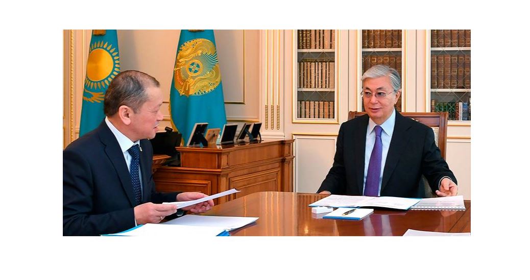 Қасым-Жомарт Тоқаев Біржан Нұрымбетовті қабылдады