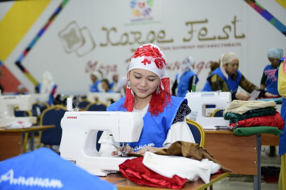 «Көрпе Fest» тігін тігуге үйретеді