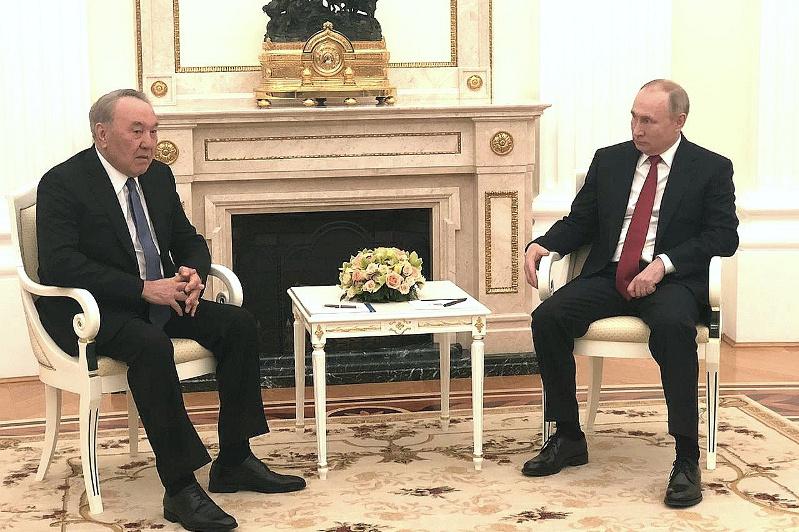 Мәскеуде Нұрсұлтан Назарбаев пен Владимир Путин кездесті