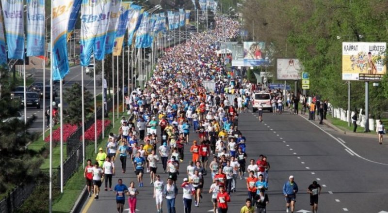 Мегаполисте «Алматы марафоны» тоқтатылды