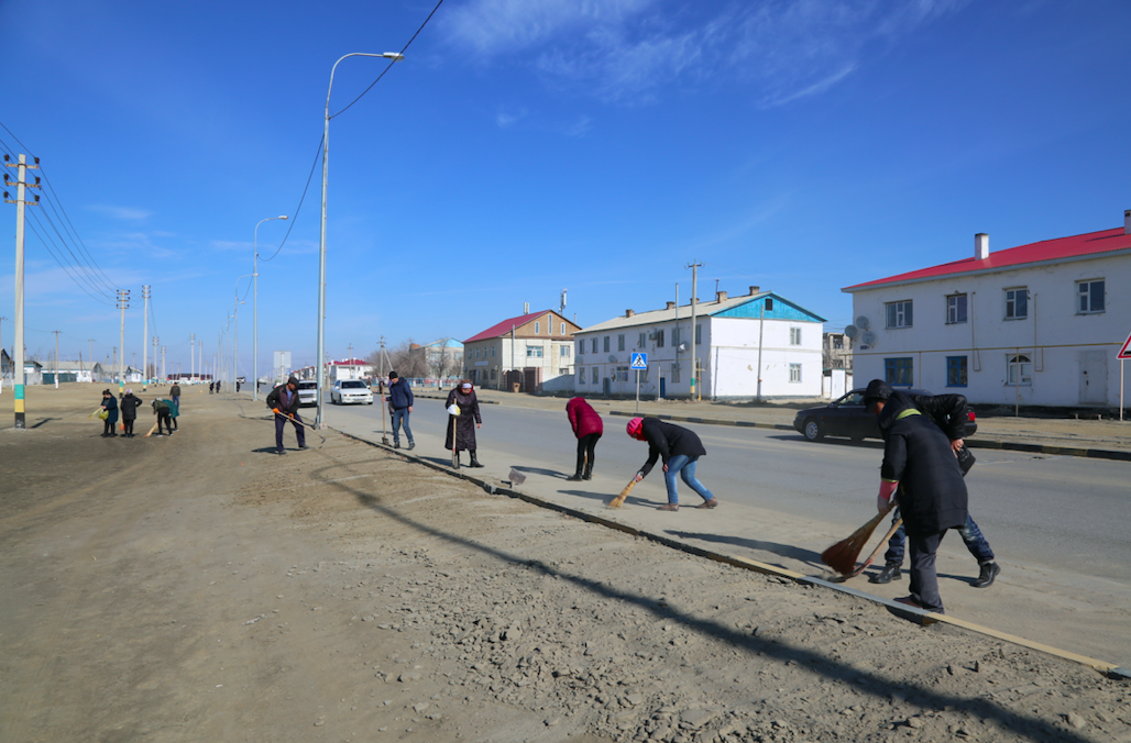 Қызылорда: Аралдықтар сенбілікке шықты