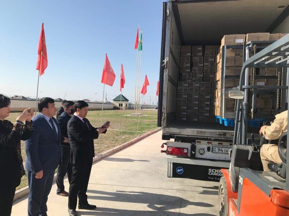 Түркістан: 13 тонна «құрғақ қымыран» Қытайға экспортталды