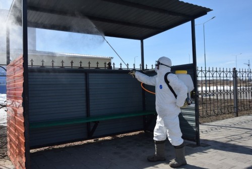 Қостанайда аялдамаларды залалсыздандыру басталды