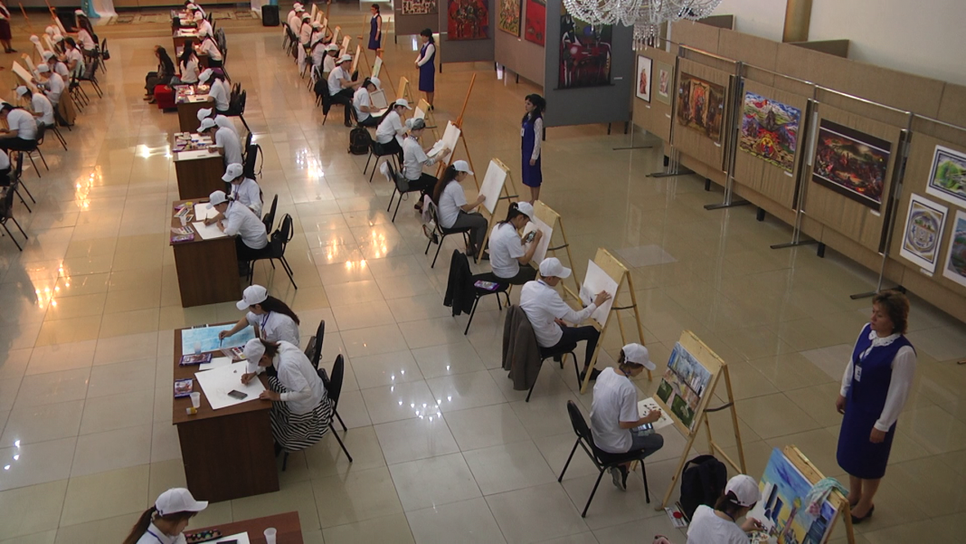 Жас суретшілердің республикалық байқауы басталды