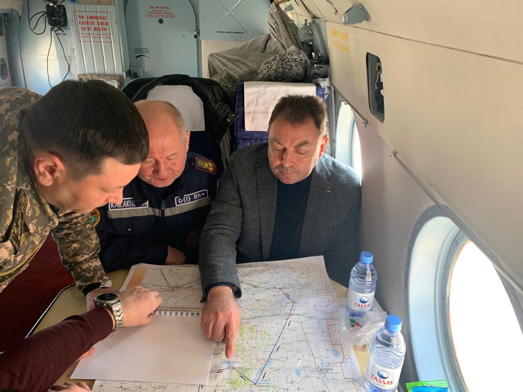 Солтүстік Қазақстандағы тасқынға мониторинг жүргізілді