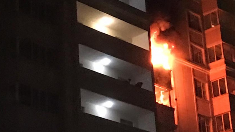 Нұр-Сұлтан: «Айсанам» тұрғын үй кешенінен өрт шықты