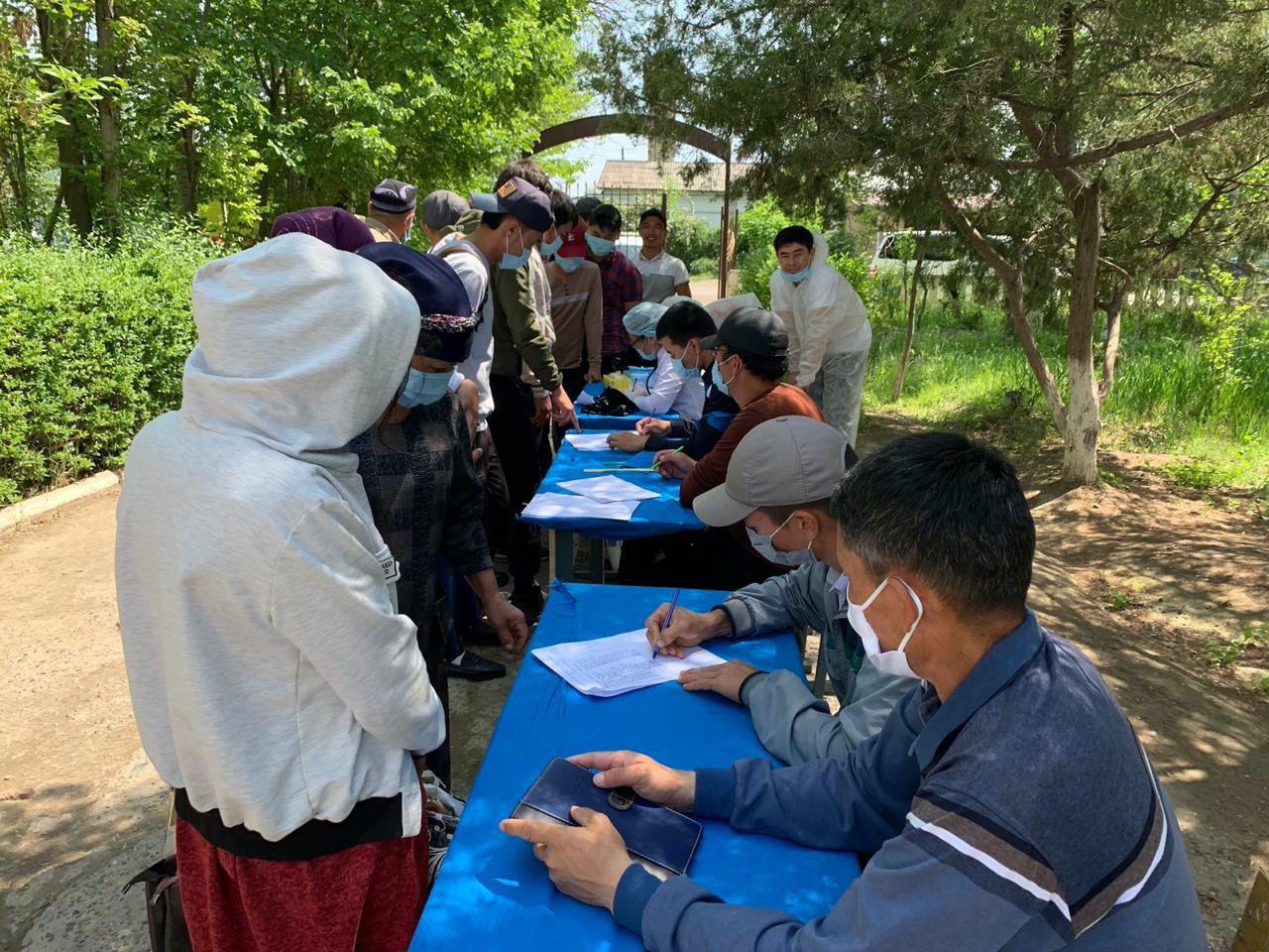 Мақтаарал ауруханаларында COVID-19 инфекциясымен ауырған науқастар жоқ