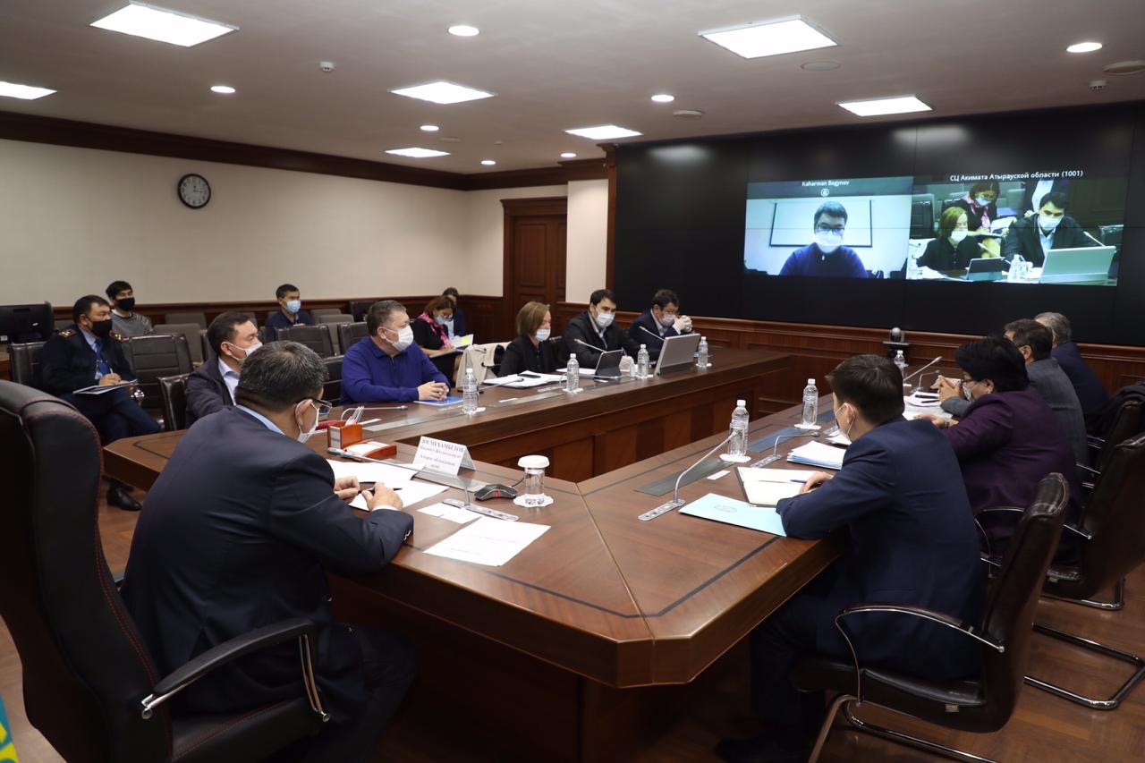 Атырау: Теңіз кенішіндегі ахуал бақылауға алынды