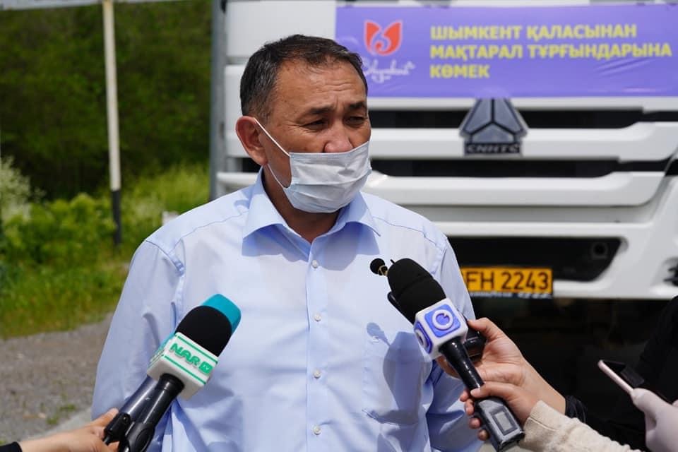 Шымкенттен Мақтаарал тұрғындарына 30 арнайы техника көмекке жіберілді