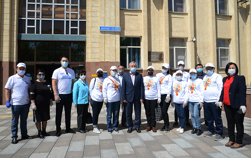 Алматы: «Ардагерлерімізді ардақтайық» қалалық қайырымдылық акциясы өтті