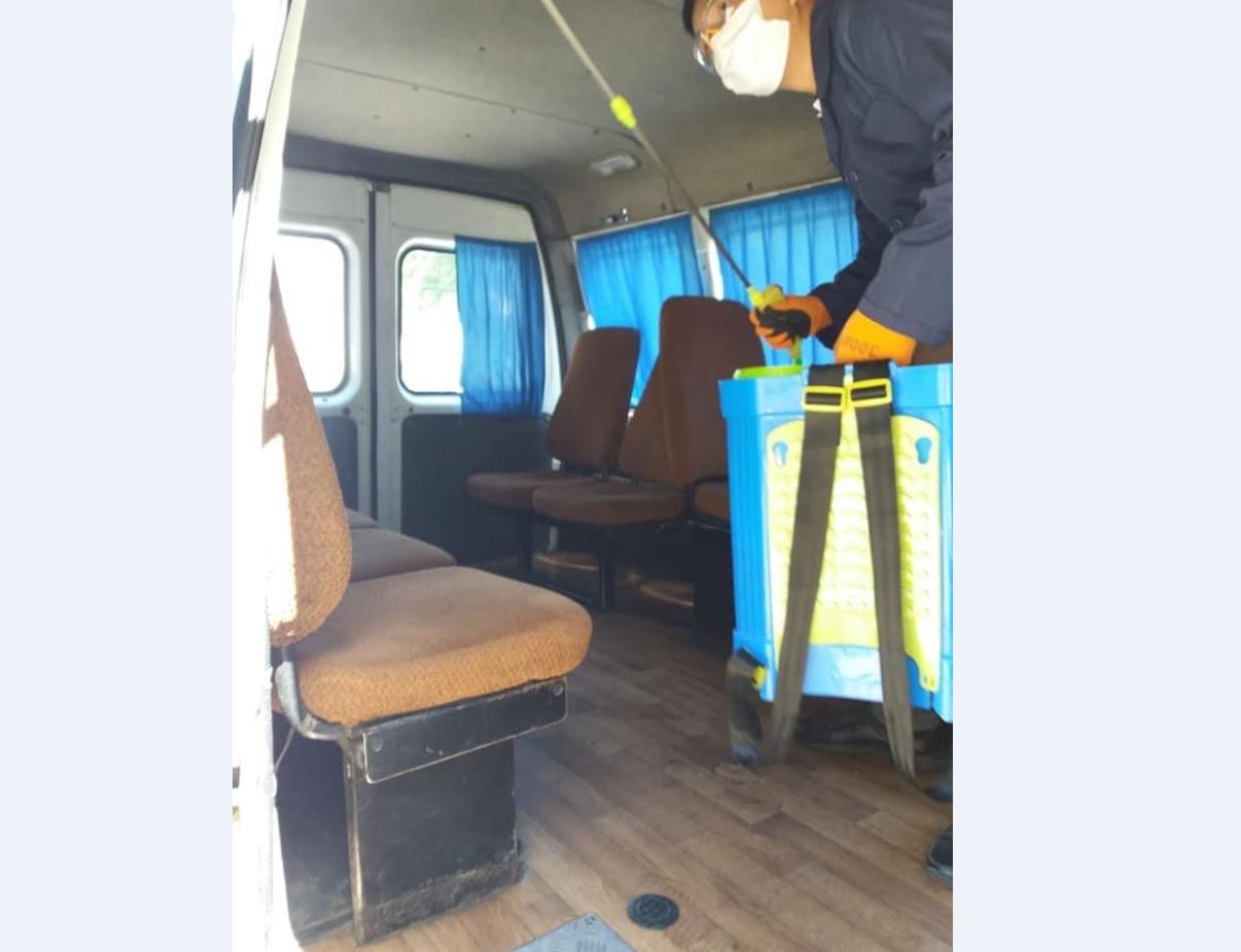 Шымкентте карантин режимін сақтамаған 4 автопаркке ескерту берілді