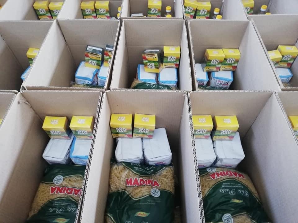 Шымкентте көмекке мұқтаж 200 отбасыға азық-түлік таратылды