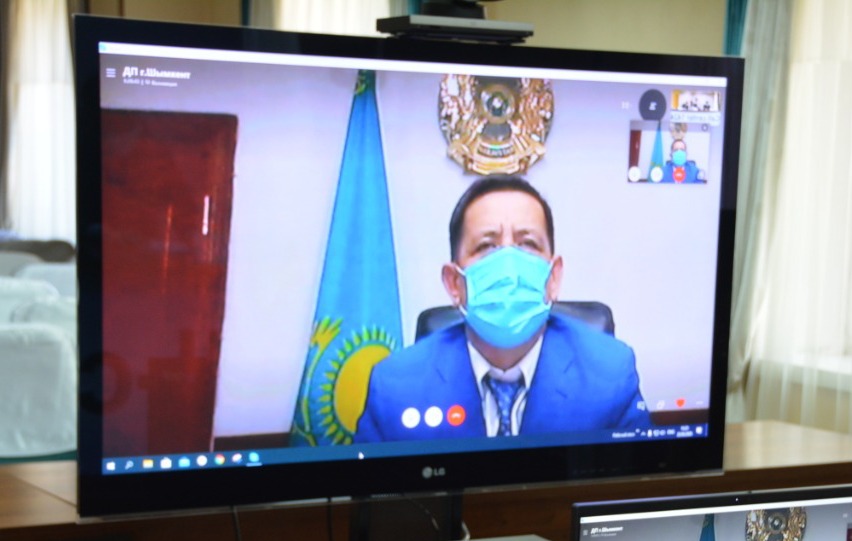 Шымкентте полиция қызметкеріне қатысты қылмыстық істер бойынша ұсыныстар қаралды