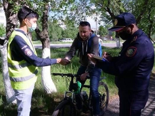 Петропавлдық еріктілер қылмыспен күреседі