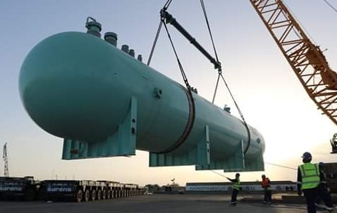 Атырау: Оңтүстік кореядан 532 тонналық  жүк жеткізілді