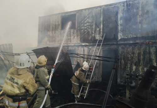 Алматы қаласындағы жиһаз шеберханасында өрт шықты