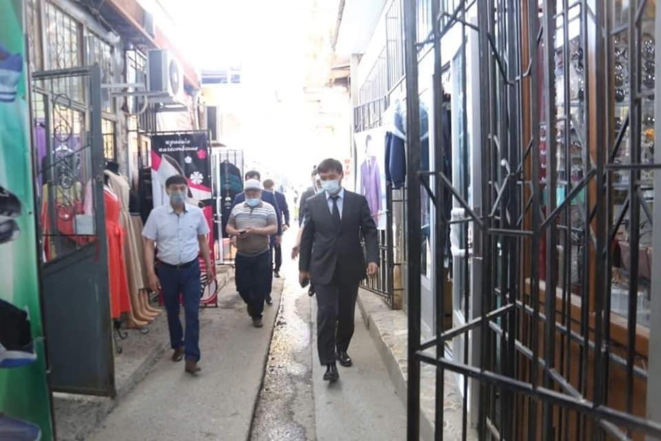 Шымкенттегі ірі базарлардың санитарлық жағдайы талқыланды