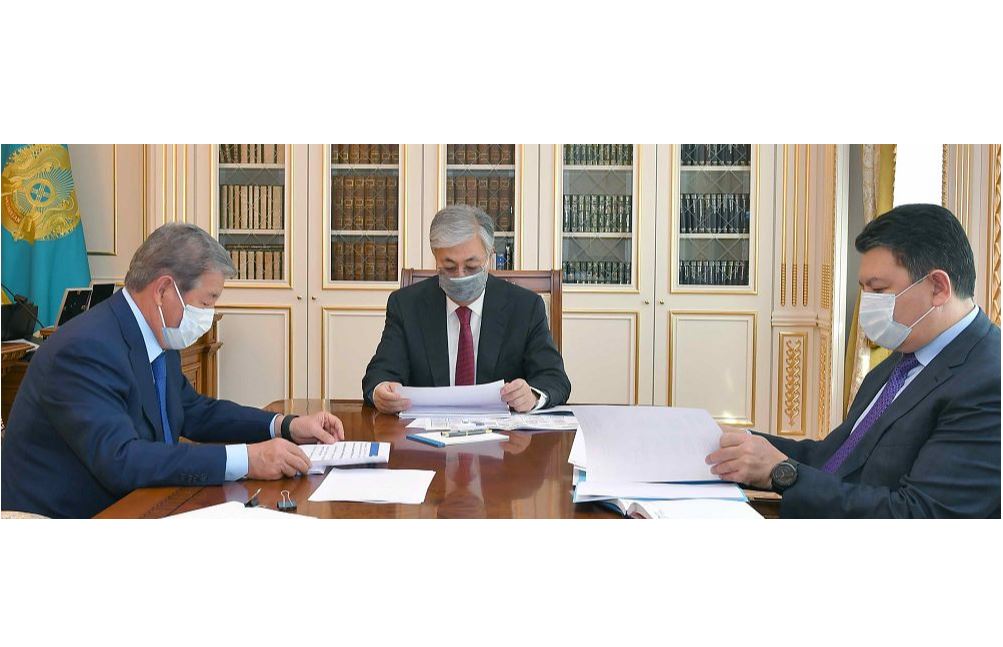Президент Ахметжан Есімовті қабылдады
