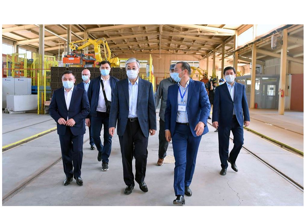 Қазақстан Президенті «Astana Ceramic» ЖШС-не барды