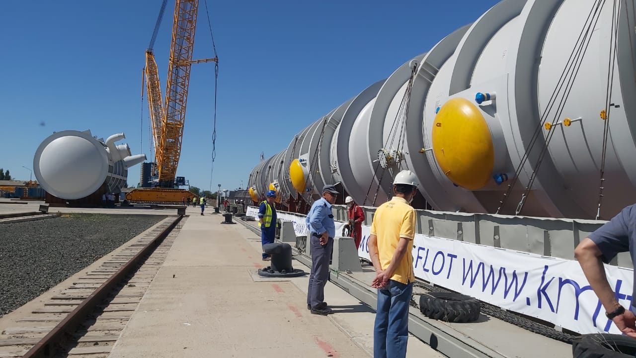 Атырауда өзен порты жұмысын қайтадан бастады