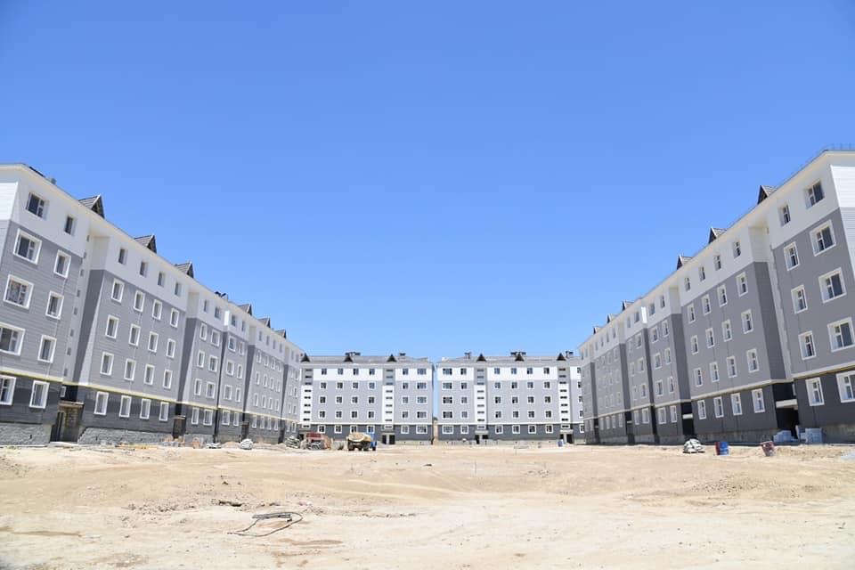 Шымкентте көпқабатты тұрғын үйлер көптеп салынуда