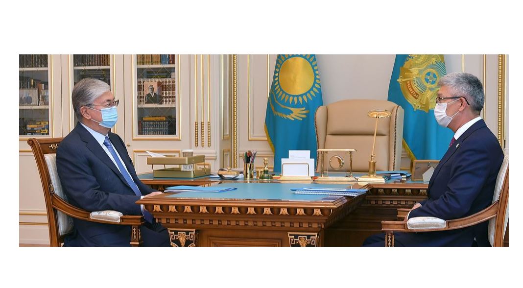 Президент Маңғыстау облысының әкімін қабылдады