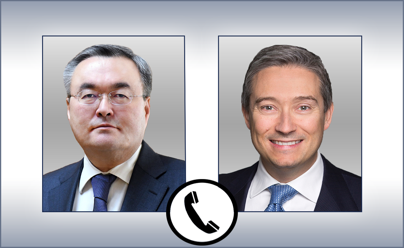 Қазақстан мен Канада СІМ басшылары телефон арқылы сөйлесті