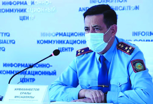 Шымкенттің бас полицейі онлайн режимде халыққа есеп берді